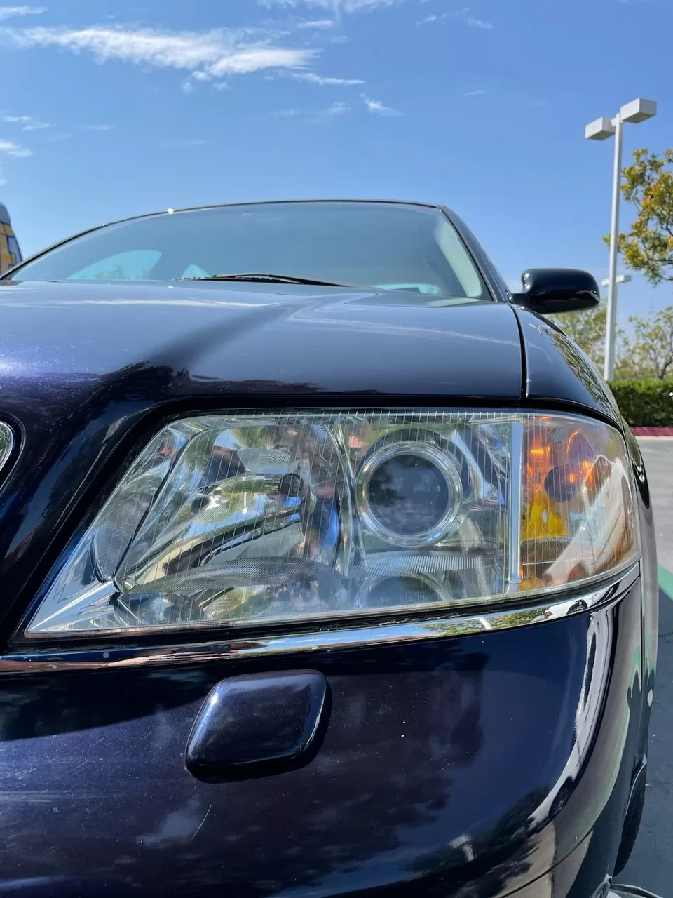 Audi Headlight Restoration in Newport Beach, CA
