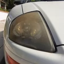 Mitsubishi headlight restoration corona ca 1