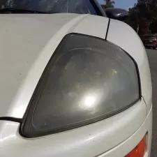 Mitsubishi headlight restoration corona ca 3