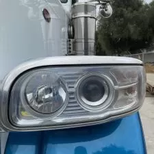 Peterbilt truck headlight restoration corona ca 2