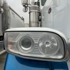 Peterbilt truck headlight restoration corona ca 3